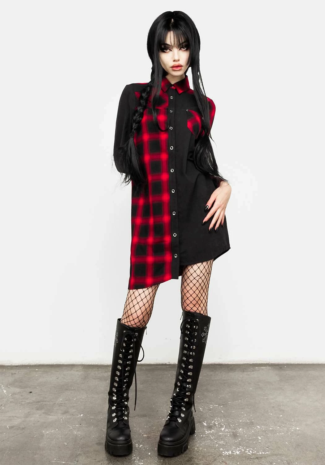 LVT1 Dresses Danger Deconstructed Shirt Dress 3 LVT1 Dresses Danger Deconstructed Shirt Dress