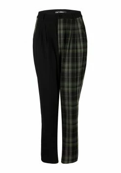 LVT1 Checkmate High Waist Tapered Trousers