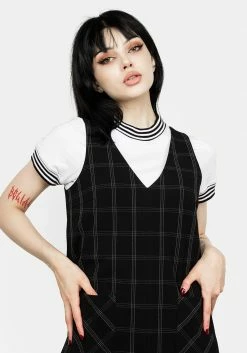 LVT1 Bonnie Pinafore Dress Dresses