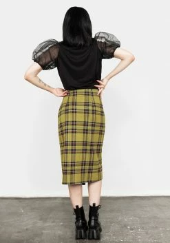 LVT1 Albertine Midi Kilt Bottoms