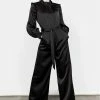 LVT1 Tops Obsession Pintuck Ruffle Jumpsuit