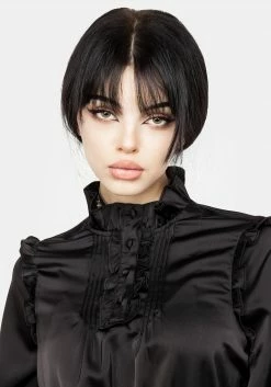 LVT1 Tops Obsession Pintuck Ruffle Jumpsuit