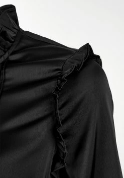 LVT1 Tops Obsession Pintuck Ruffle Jumpsuit