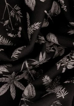 LVT1 Poisonous Plant Puff Sleeve Midi Dress