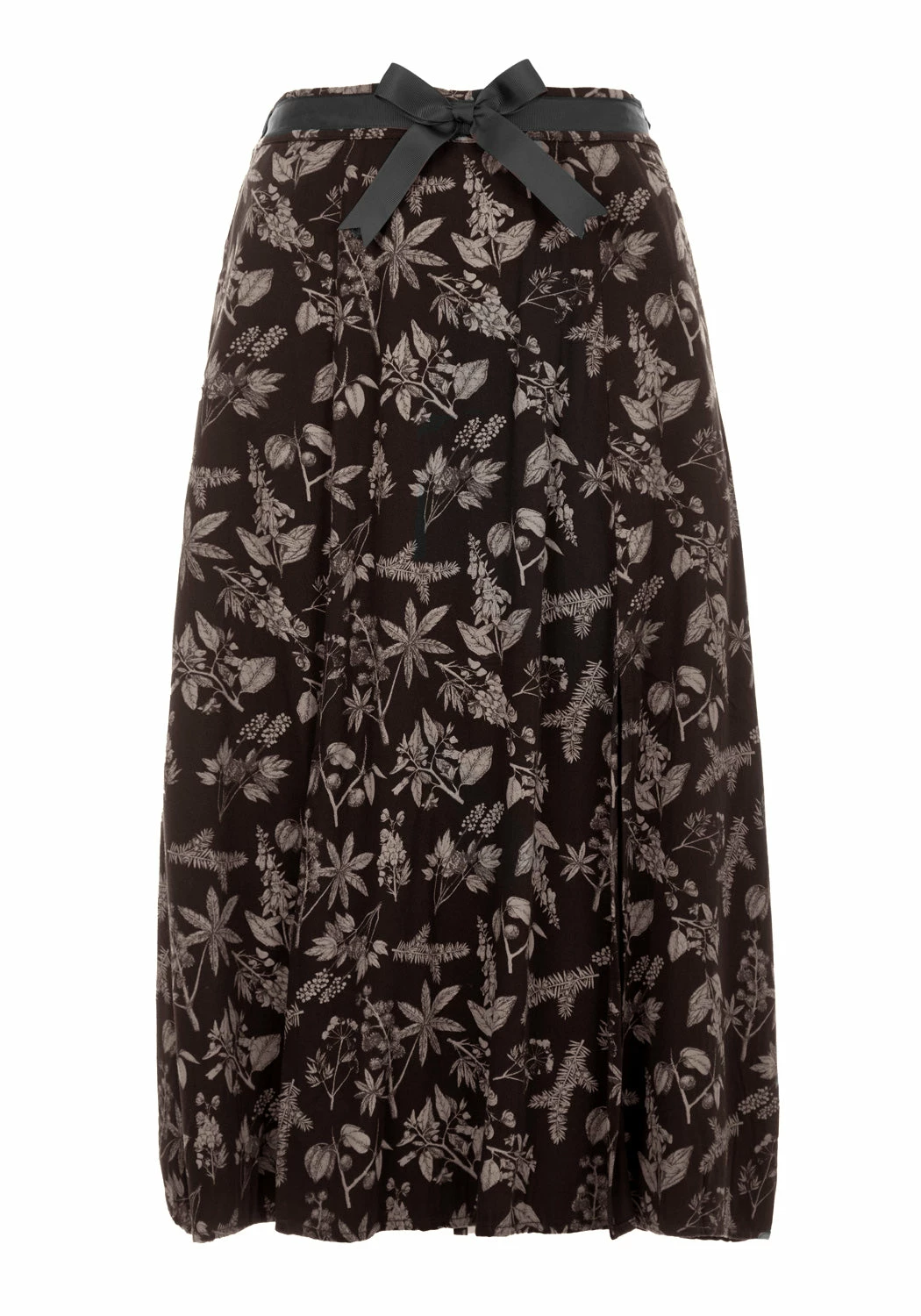 LVT1 Bottoms POISONOUS PLANT SPLIT MIDI SKIRT 12 LVT1 Bottoms POISONOUS PLANT SPLIT MIDI SKIRT