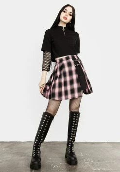 LVT1 Tops Decontrol Fishnet Sleeve Crop 13 LVT1 Tops Decontrol Fishnet Sleeve Crop