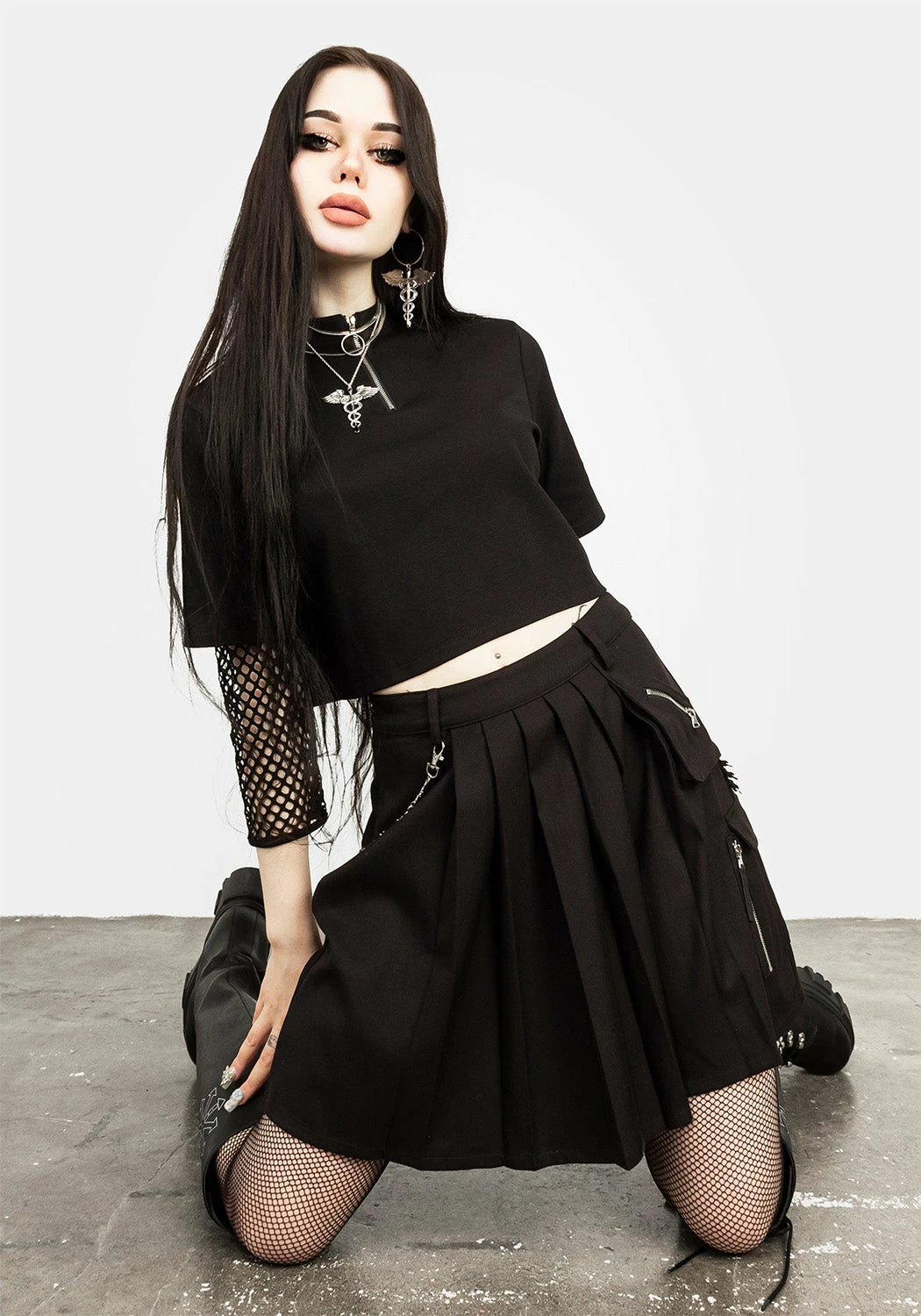 LVT1 APOCALYPSE CARGO MINI SKIRT Bottoms 7 LVT1 APOCALYPSE CARGO MINI SKIRT Bottoms