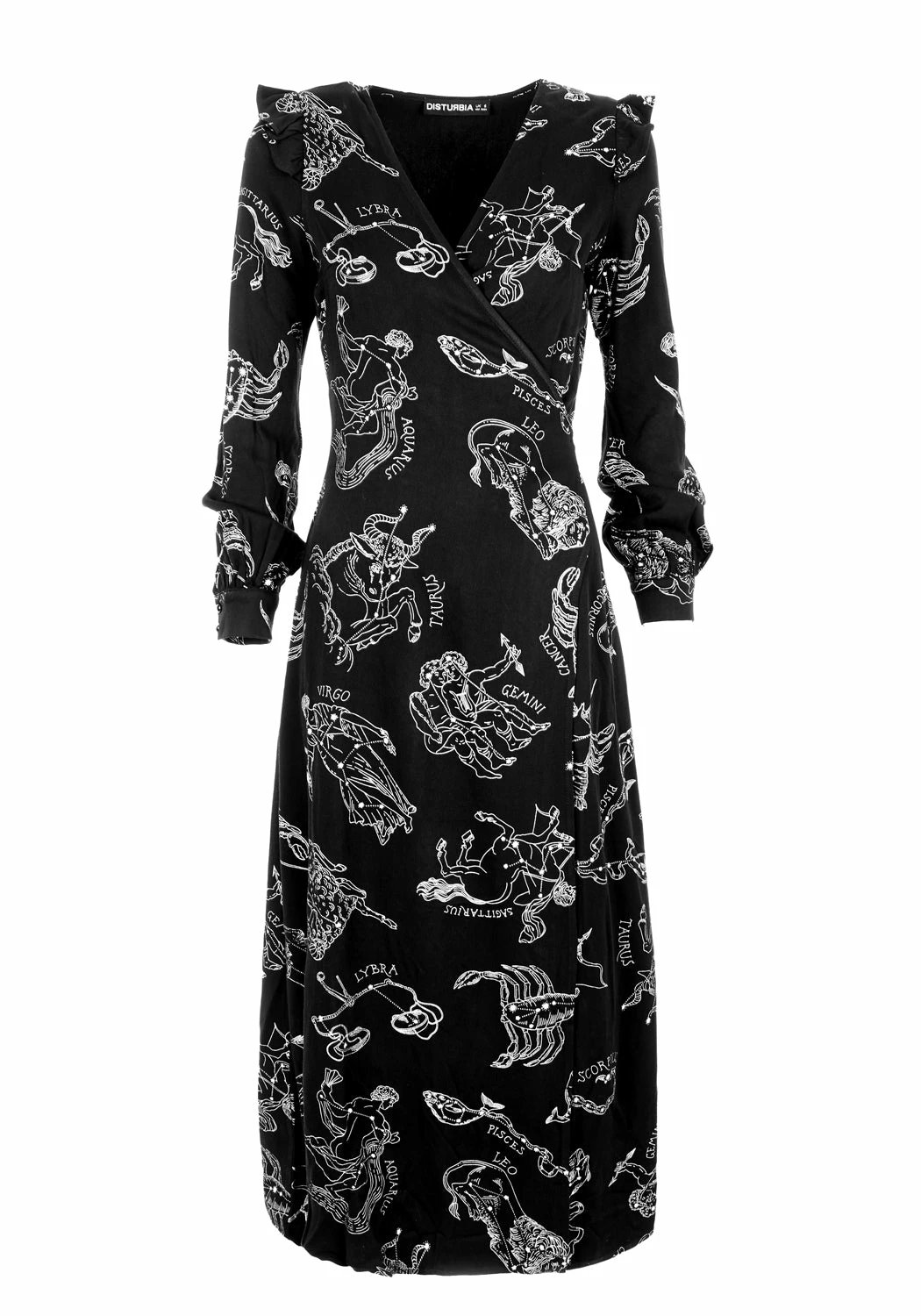 LVT1 Zodiac Maxi Wrap Dress 9 LVT1 Zodiac Maxi Wrap Dress