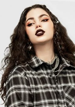 MET1 Tops Seattle Check Shirt