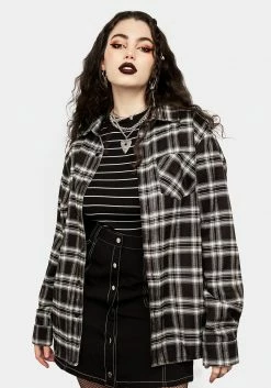 MET1 Tops Seattle Check Shirt