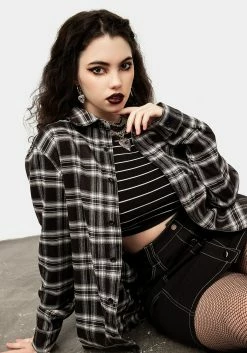 MET1 Tops Seattle Check Shirt