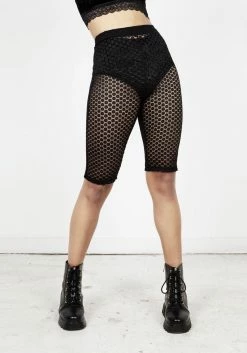 MET1 Bottoms Papilio Knee Length Cycling Shorts