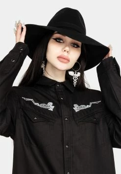 MET1 Tops Demise Black Shirt 16 MET1 Tops Demise Black Shirt