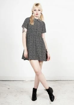 MET1 Flora Collared Dress