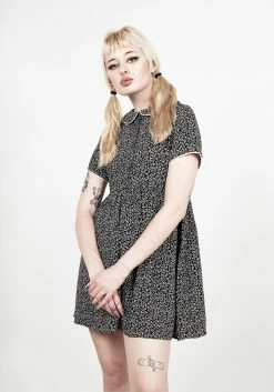 MET1 Flora Collared Dress