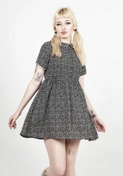 MET1 Flora Collared Dress