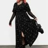 MET1 Blithe Maxi Wrap Floral Dress