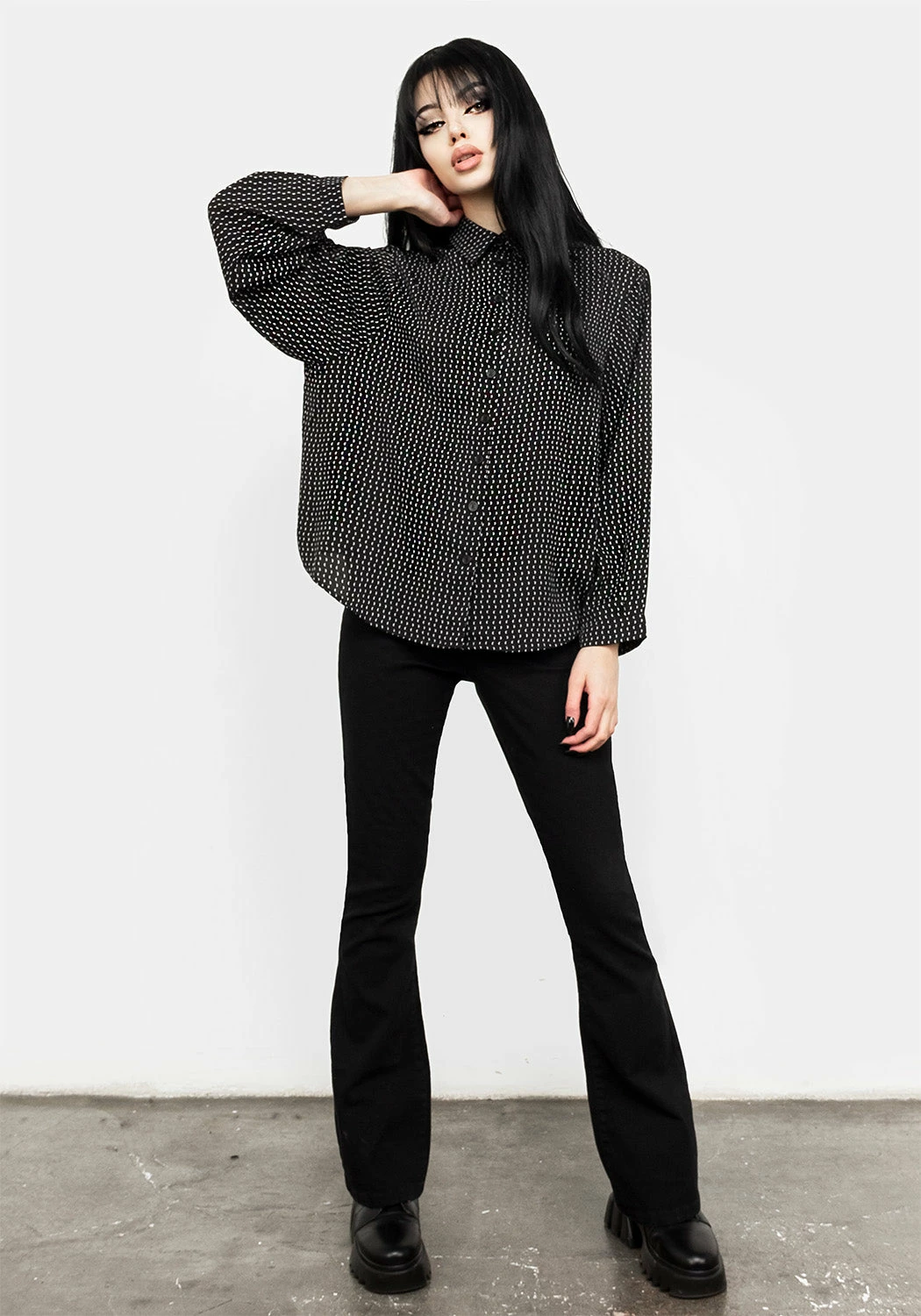 MET1 MOONWORSHIP OVERSIZED SHIRT 8 MET1 MOONWORSHIP OVERSIZED SHIRT