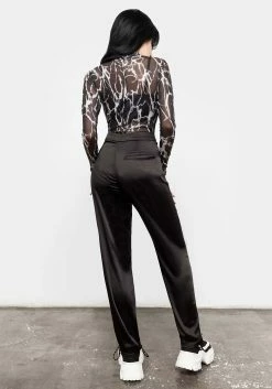 MET1 Bottoms INCORPOREAL SATIN TROUSERS 11 MET1 Bottoms INCORPOREAL SATIN TROUSERS