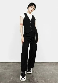 MET1 Bottoms Clarice Tailored Trousers