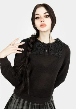 MET1 Raphael Broderie Anglaise Jumper