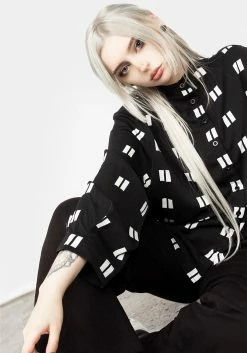 MET1 ATOMIC OVERSIZED SHIRT Tops