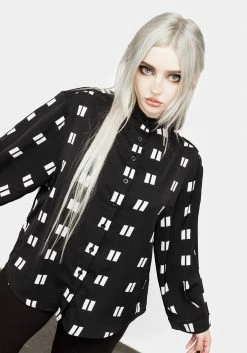 MET1 ATOMIC OVERSIZED SHIRT Tops