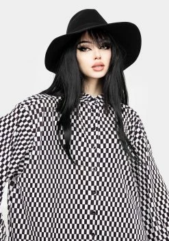 MET1 Vaudeville Pleat Shirt Dress