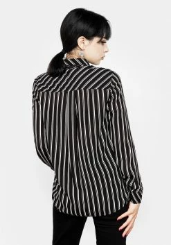 MET1 Tops Patti Stripe Shirt