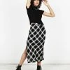 MET1 Bottoms Mallory Split Skirt