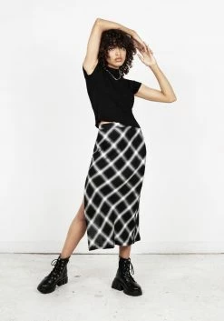 MET1 Bottoms Mallory Split Skirt