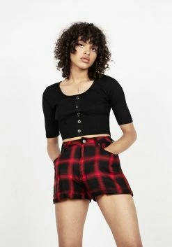 MET1 VILLAIN WIDE LEG SHORTS