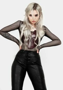 MET1 Slain Faux Leather Pants