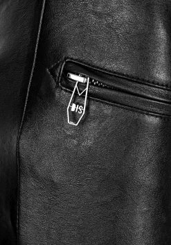 MET1 Slain Faux Leather Pants