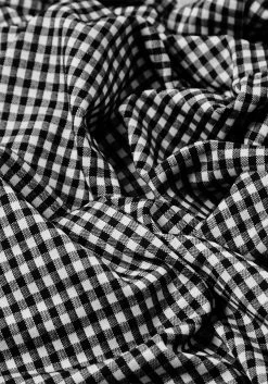 MET1 Dresses Mabel Gingham Collared Dress