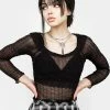 MET1 Tops Whisper Gathered Mesh Top 2 MET1 Tops Whisper Gathered Mesh Top