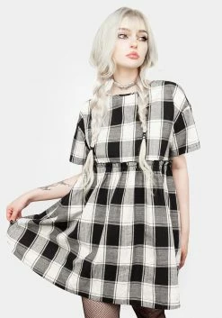 MET1 Shirley Ruffle Skater Dress
