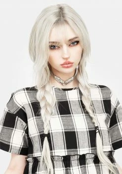 MET1 Shirley Ruffle Skater Dress