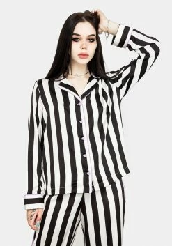 MET1 Tops Beetle Pyjama Shirt Top