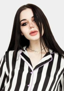 MET1 Tops Beetle Pyjama Shirt Top