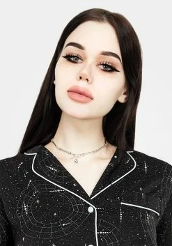 MET1 Celestial Pyjama Shirt Top