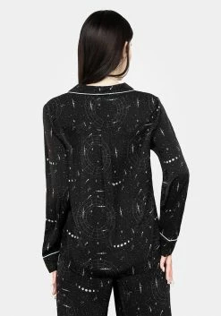 MET1 Celestial Pyjama Shirt Top
