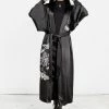 MET1 Tops Deathmoth Embroidered Kimono