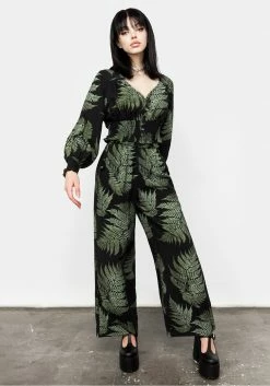 MET1 Bottoms Fern Flowy Trousers 17 MET1 Bottoms Fern Flowy Trousers