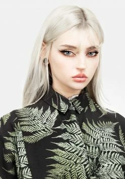 MET1 Fern Midi Shirt Dress Dresses