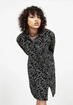MET1 HYPATIA SHIRT DRESS