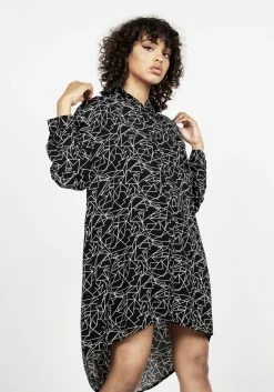 MET1 HYPATIA SHIRT DRESS