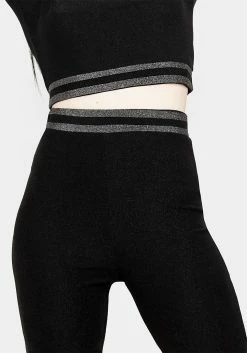 MET1 Bottoms Roxy Glitter Flares