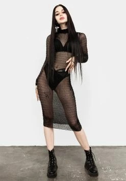 MET1 Nightwraith Mesh Dress