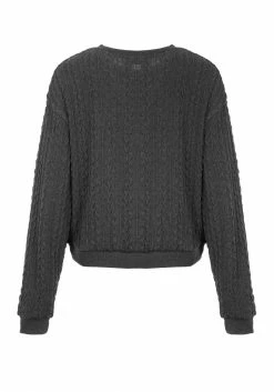 MET1 Glimfeather Varsity Sweatshirt Tops